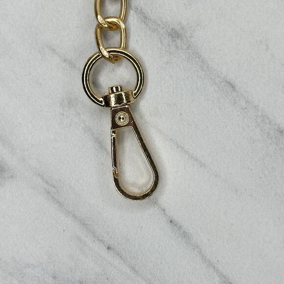 Gold Tone Chain Link Purse Handbag Bag Replacement Strap - Picture 13 of 14